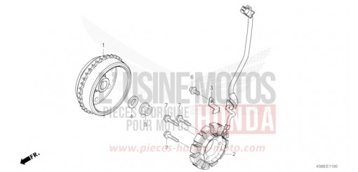 GENERATRICE CBF125NAR de 2024